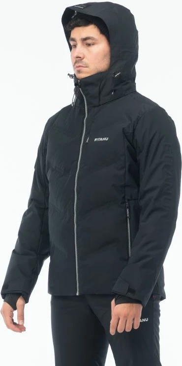 Jakne për meshkuj Fitanu CERTIS PRIMALOFT, e zezë