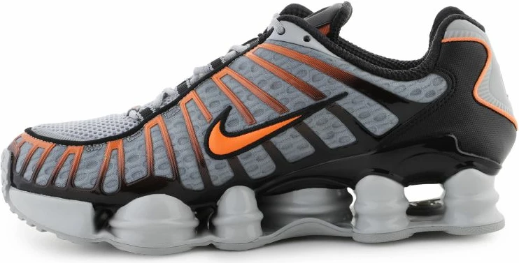 Atlete Nike unisex, gri/portokalli [Madhësia: 44]
