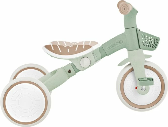 tricikll 3-në-1 Globber Learning Trike Plus Ecologic për fëmijë