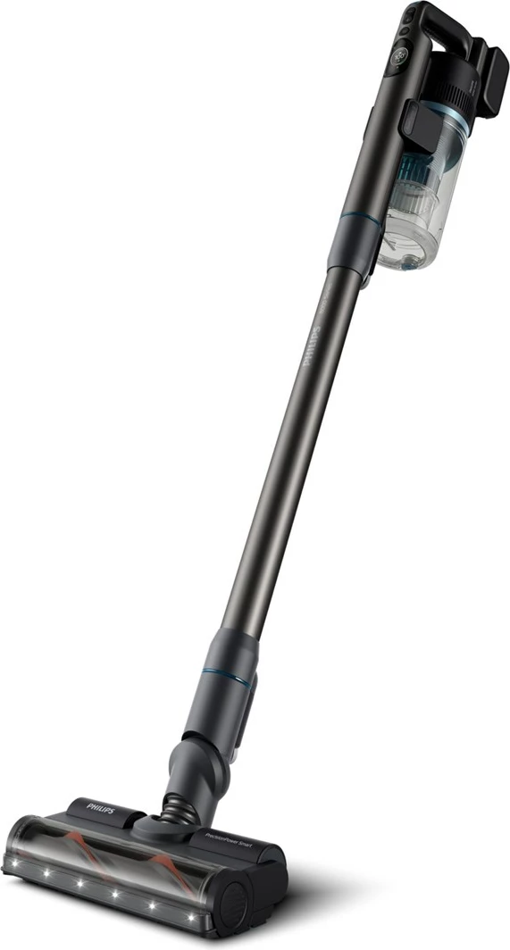 Fshesë elektrike Philips XC8057/01, pa kabllo, 0.6 L, Aqua, e zezë