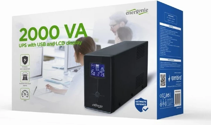 Furnizues me energji elektrike Gembird, EG-UPS-035, 1200 W 