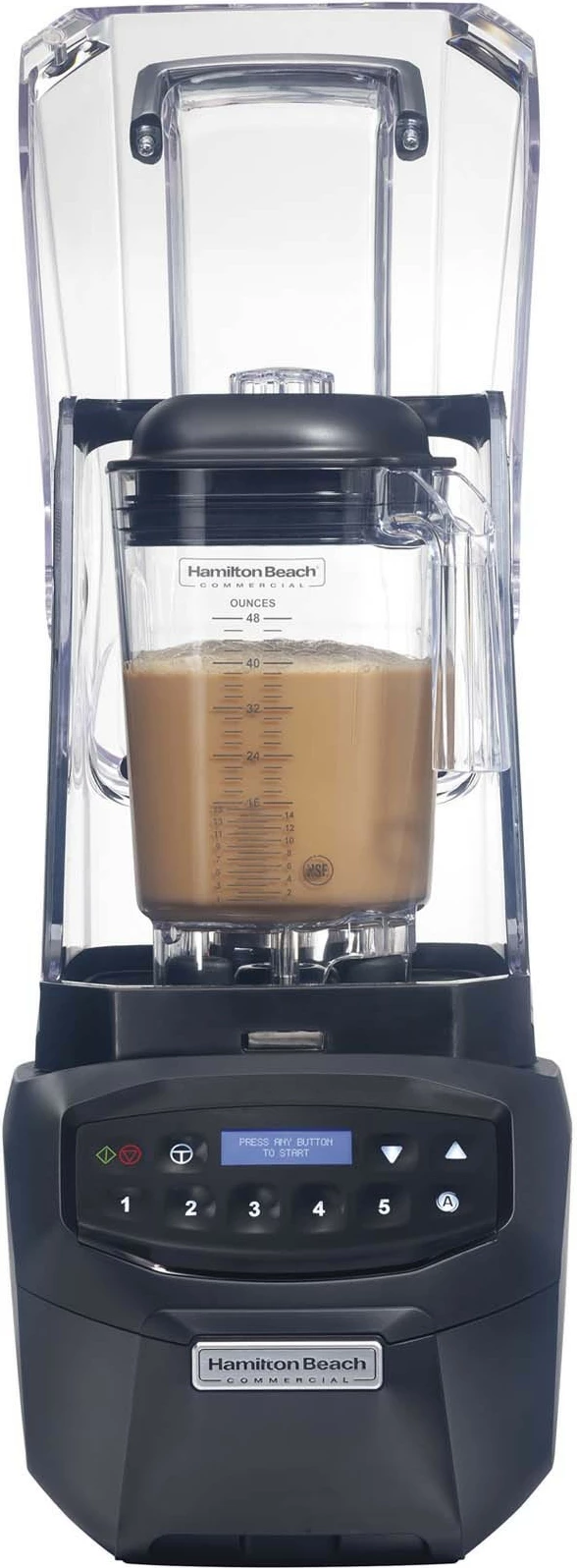 Blender profesional, Hamilton Beach Commercial, Summit Edge HBH855, 1.4 L, me Quiet Shield, i zi
