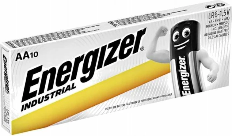 Bateri AA ENERGIZER Industrial Pro LR6, 10 copë
