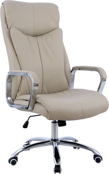 Karrige menaxheri për zyre, krem, FH1093.07, 63x80x(118-126) cm