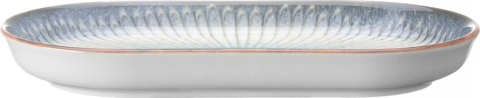 Pjatë ovale Fine Dine Galaxy 290mm porcelan, set 6 copë, blu