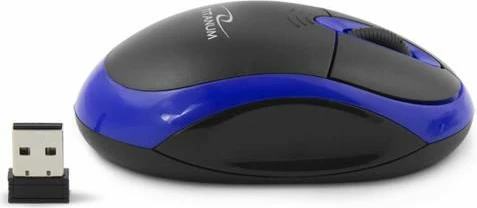 Maus Esperanza Titanum Vulture TM116B 1000 DPI wireless USB, zi/blu