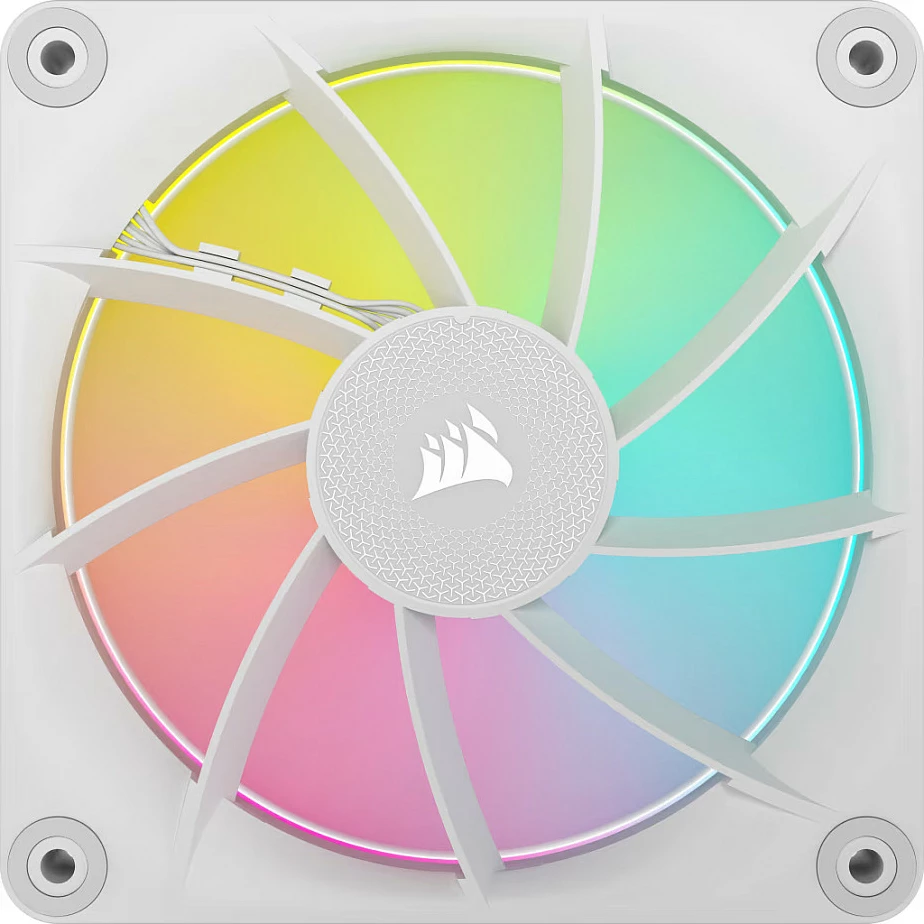 Ventilator kasë Corsair iCUE Link LX120 RGB, 120mm, PWM, i bardhë