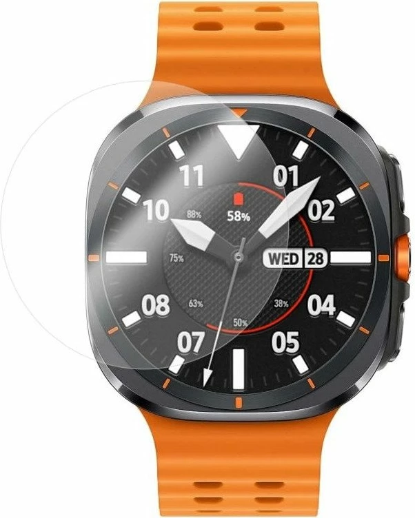 Xham mbrojtës i kalitur Fixed FIXGW-1384 për Smartwatch Samsung Galaxy Watch 7 Ultra, transparent, set 2 copë