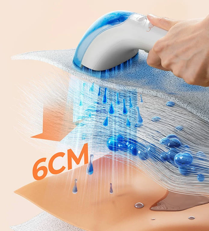 Fshesë për pastrim të thellë (spot cleaner) Uwant B100-S, 450W, 12 kPa, depo ujit 1.8L/1.6L, kabllo 5m, e bardhë/gri