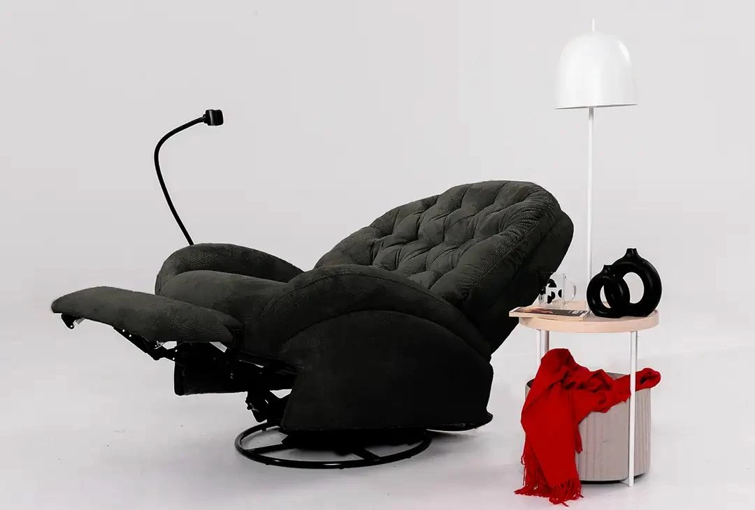 Karrige relaksuese elektrike Dream, ngjyrë e zezë, Atelier del Sofa
