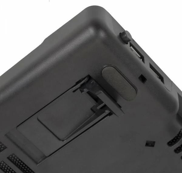 Stend ftohës për laptop RIVACASE 5556, deri 17.3\", 1 ventilator, 2x USB, i zi