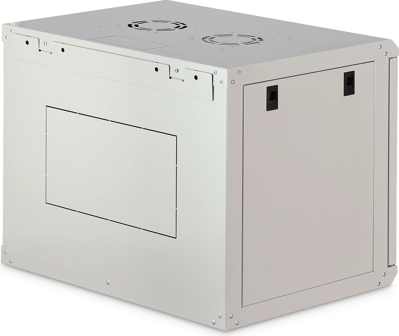 Kabinet rrjeti muror Digitus Dynamic-N 9U, 600x450mm, derë xhami, gri e çelët