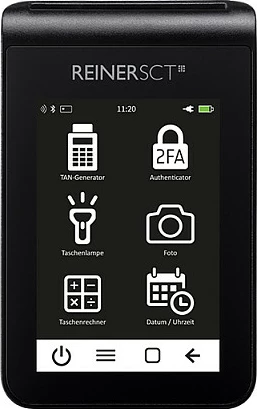 Gjenerator TAN REINER SCT tanJack deluxe, ekran 3.5" TFT, kamerë e integrume, USB, i zi