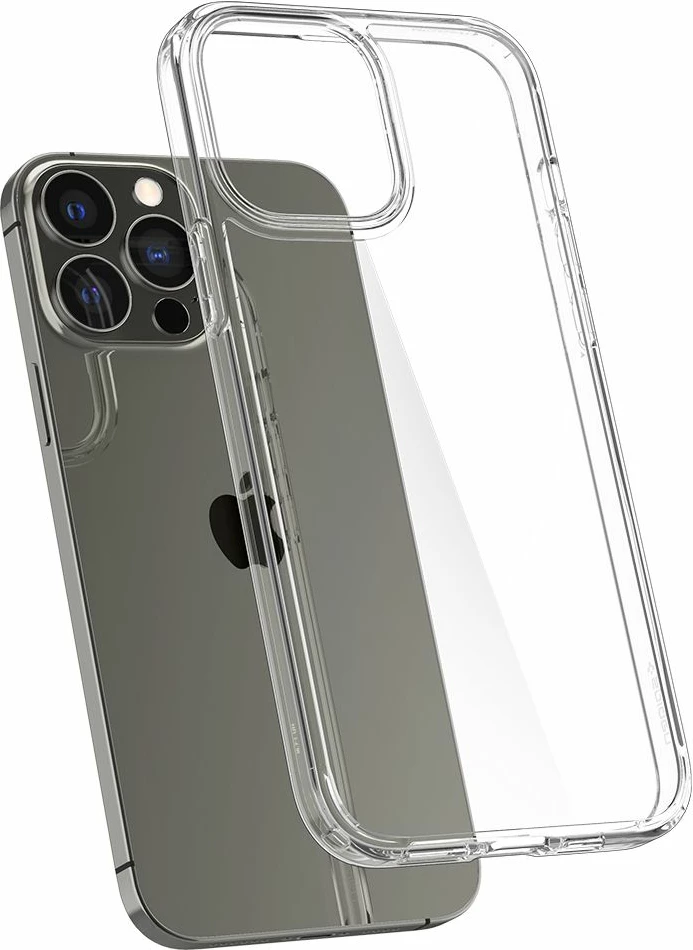 Mbështjellës Spigen Ultra Hybrid për iPhone 13 Pro Max, Transparent