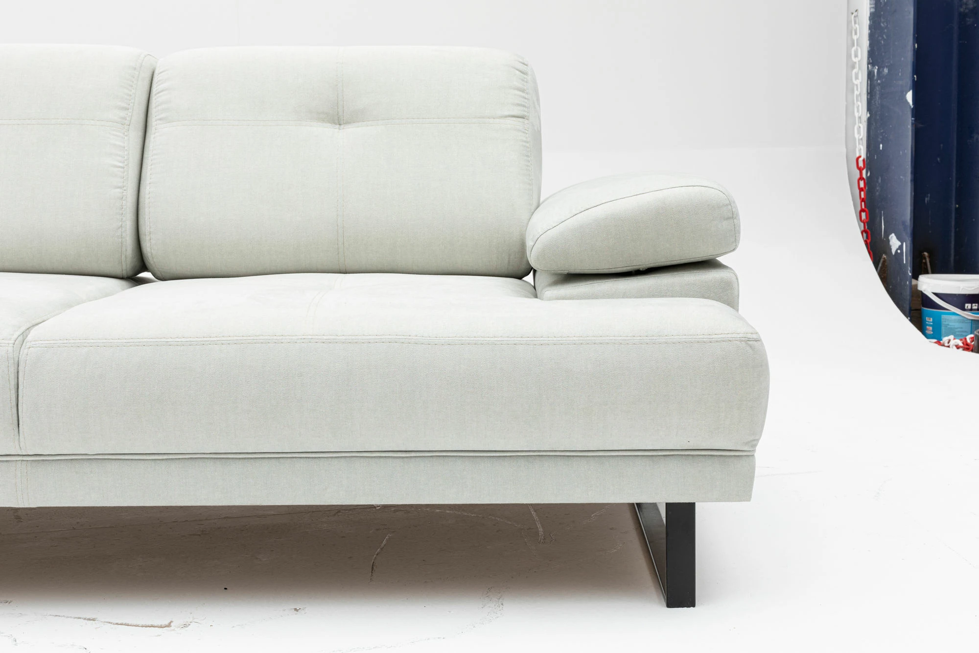 Divan-krevat dy ulëshe, Atelier del Sofa, Mustang, i bardhë