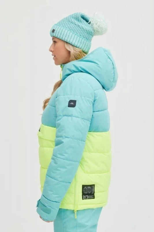 Jakne ski për femra O'Neill, blu ose gjelbër [Madhësia: XS]