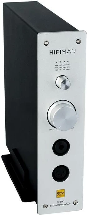 Amplifikator kufjesh HiFiMAN EF500 Amp, DAC, i argjendtë/zi