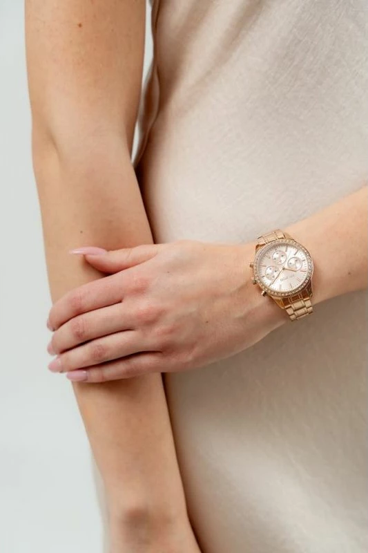 Orë dore për femra Paul Lorens, rozë gold