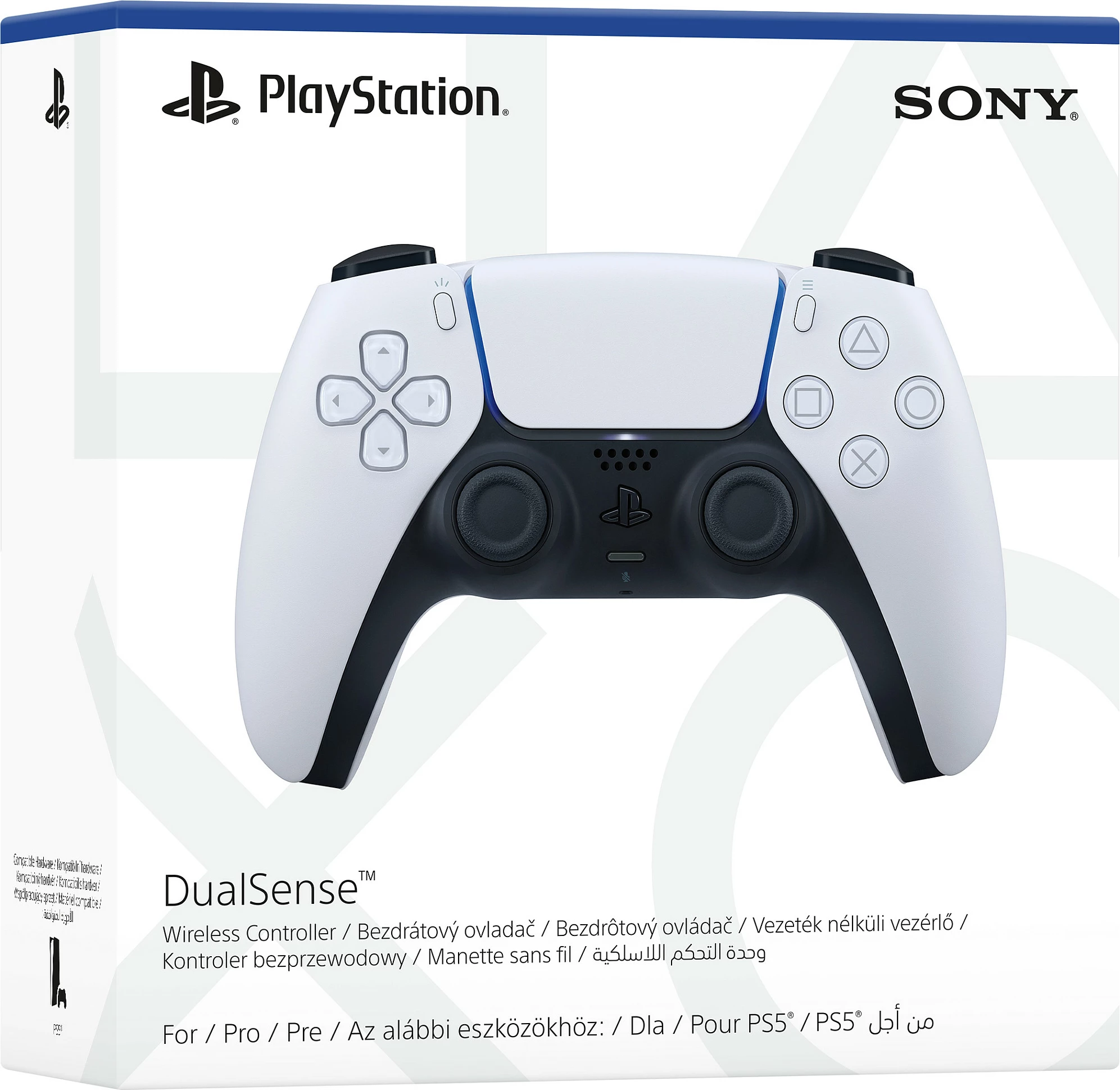 Gamepad Sony DualSense V2 Wireless, i bardhë 4