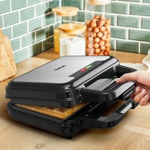 Tostier 3-në-1 Tefal UltraCompact SW383D10 700 W, 3 sete pllakash, i zi