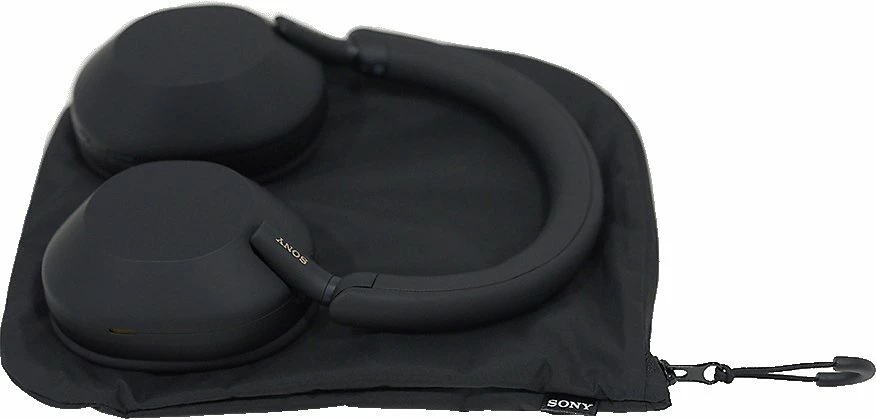 Kufje Bluetooth Sony WH-1000XM5 (WH-1000XM5SA), ANC, me mikrofon, deri 30h, të zeza, me soft case