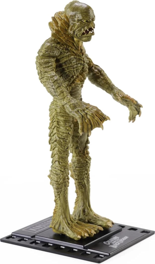 Figurinë e lakueshme NOBLE COLLECTION Bendyfigs Creature from the Black Lagoon 19 cm, jeshile