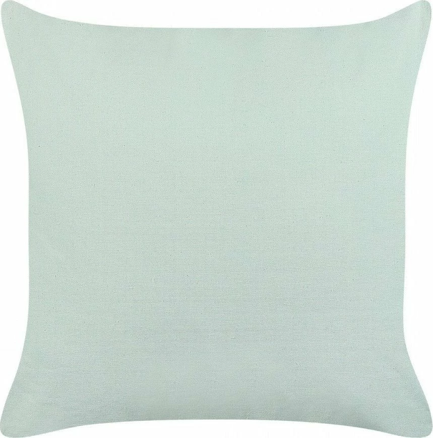 Jastëk dekorativ Beliani Bacopa 45 x 45 cm pambuk set 2 copë jeshil e çelët