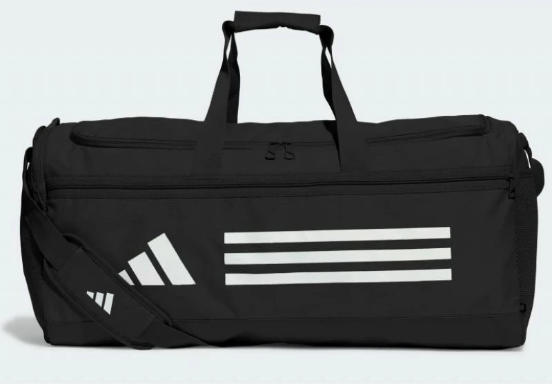 Çantë sportive adidas Essentials për meshkuj dhe femra, e zezë