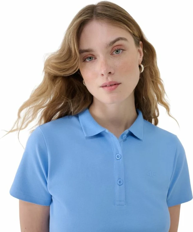 Maicë polo 4F femra, kaltër
