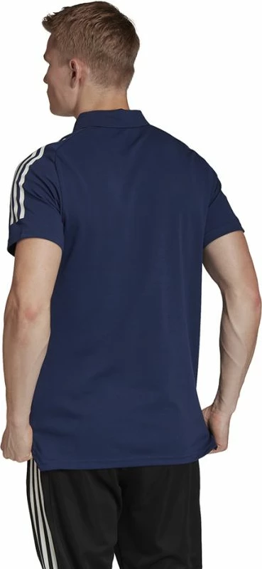 Maicë Polo për meshkuj adidas, ngjyrë blu deti dhe e bardhë [Madhësia: S]
