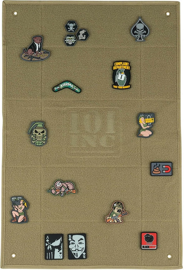 Emblema PVC 101 INC Patch wall small