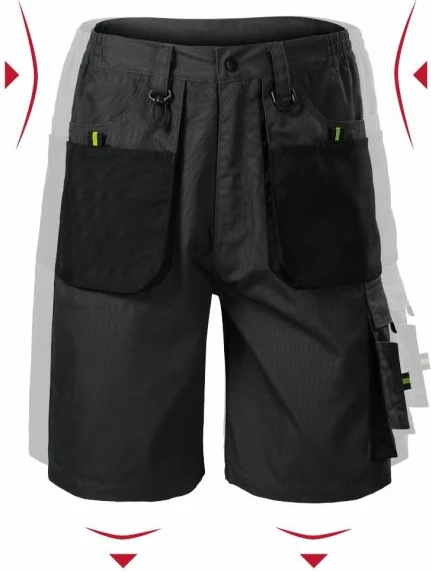 Shorce për meshkuj Rimeck, ngjyrë gri e errët