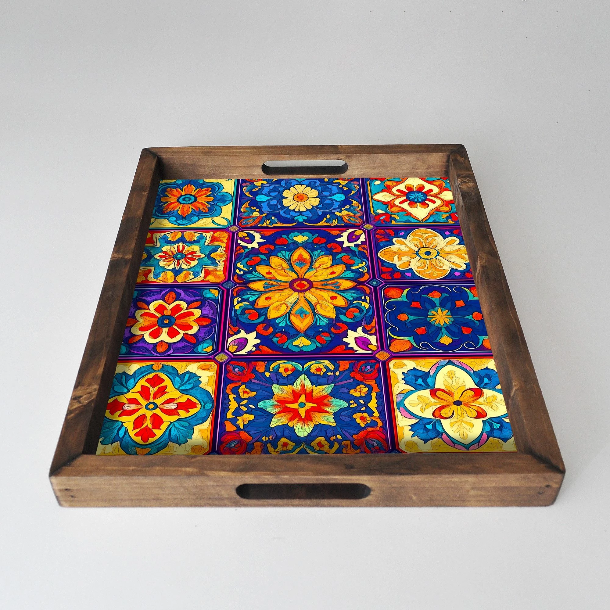 Tabaka druri, shumëngjyrëshe, Evila Originals, REF015, 48x38x4 cm