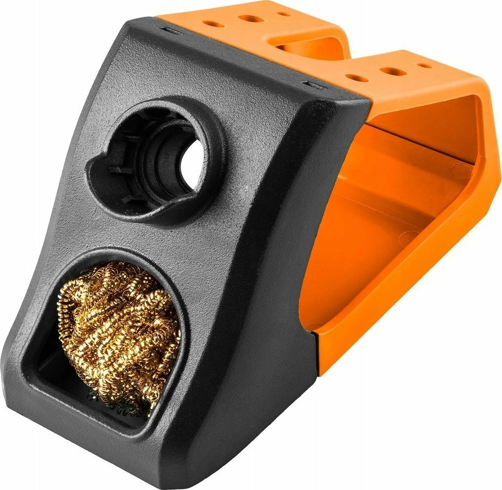 Stacion saldimi Neo Tools SL1 (19-200) 60W 180-480°C, portokalli/zi, set me mbajtëse