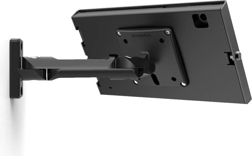 Mbajtëse muri me kasë Compulocks Apex Swing Arm, për Samsung Galaxy Tab S9/S9 FE 10.9"/11", e zezë