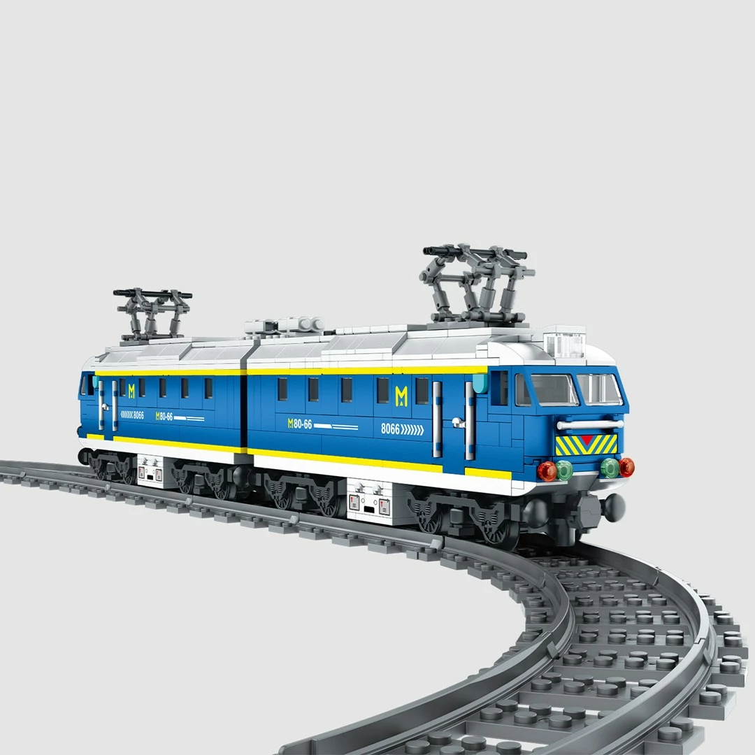 Set blloqe ndërtimi IM MASTER 8066, tren pasagjerësh, 623 pjesë, shumëngjyrësh