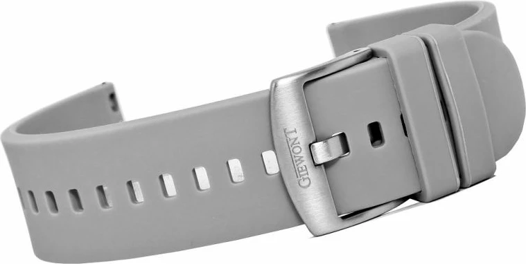 Rrip silikoni për orë Giewont, gri