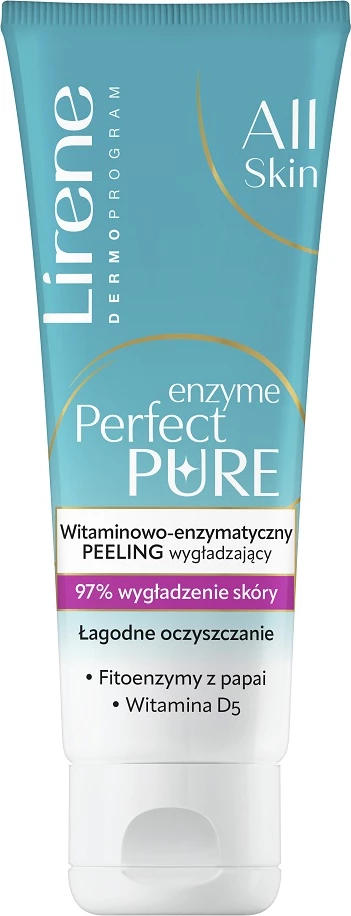 Peeling enzimatik për fytyrë Lirene Perfect Pure Vitamin-Enzymatic Smoothing Peel për femra, 75ml