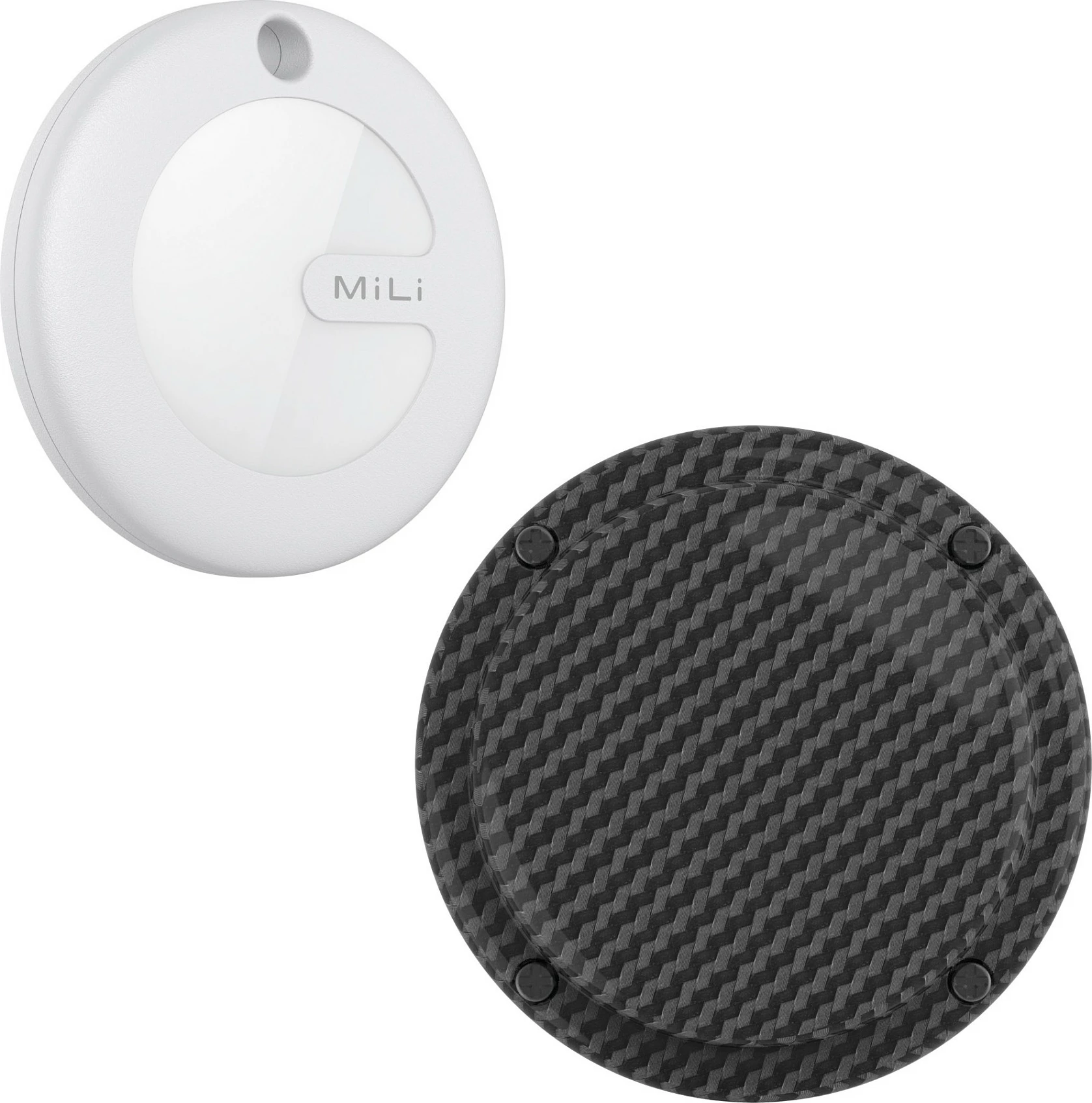 Gjetës Bluetooth Ultron MiTag Plus SkiFinder, Apple Find My, CR2032, iOS 14.5-18, Carbon/White