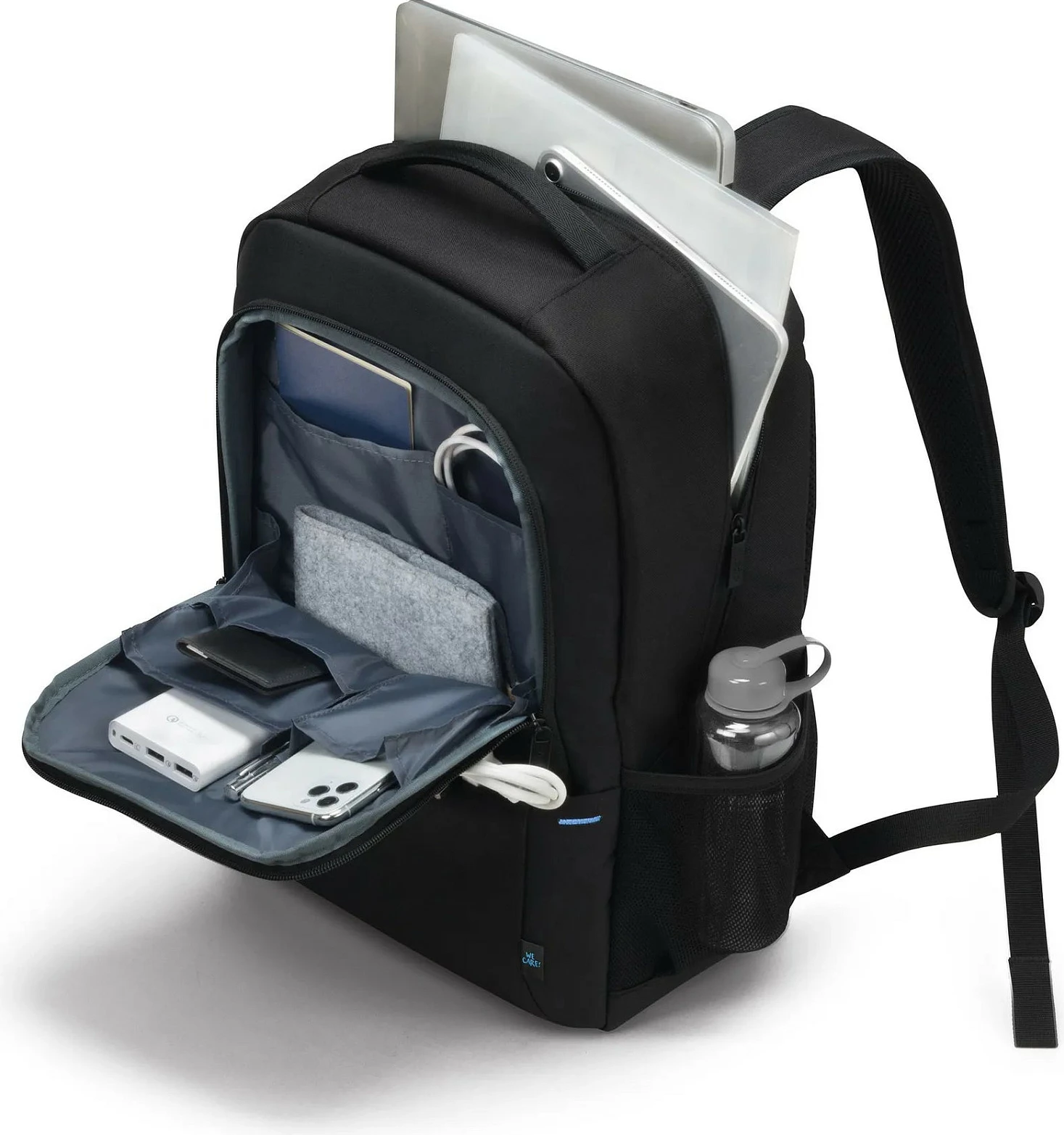 Çantë shpine për laptop DICOTA Backpack PLUS 14-16", 24 L, poliestër i ricikluar, e zezë