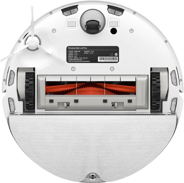 Robot fshesë Dreame Bot L10 Pro, 4000Pa, 150 min, depozitë pluhuri 0.57 l, rezervuar uji 0.27 l, navigim LDS/SLAM, e bardhë