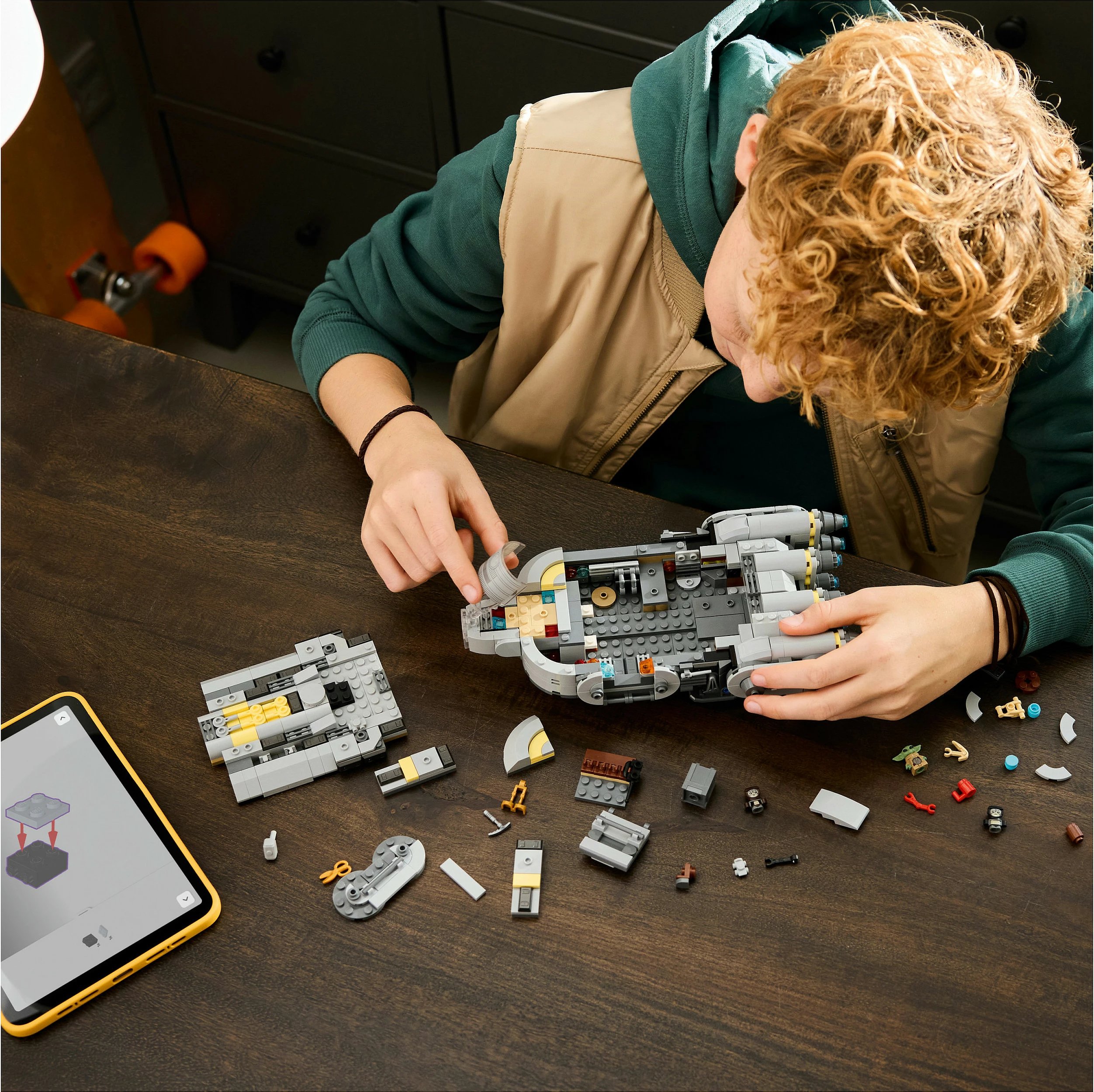 Set ndërtimi LEGO Star Wars 75445 Anzellian Starship, 701 pjesë, shumëngjyrësh