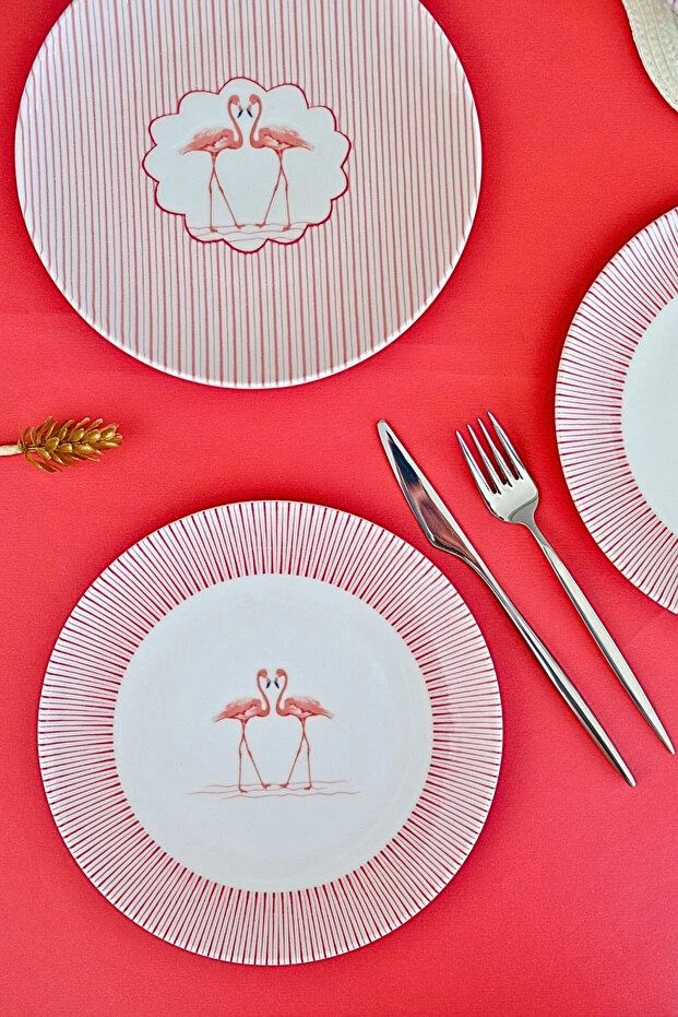 Set pjatash për ëmbëlsira (4 copë), Hermia Concept, TVL4PTPRS1158