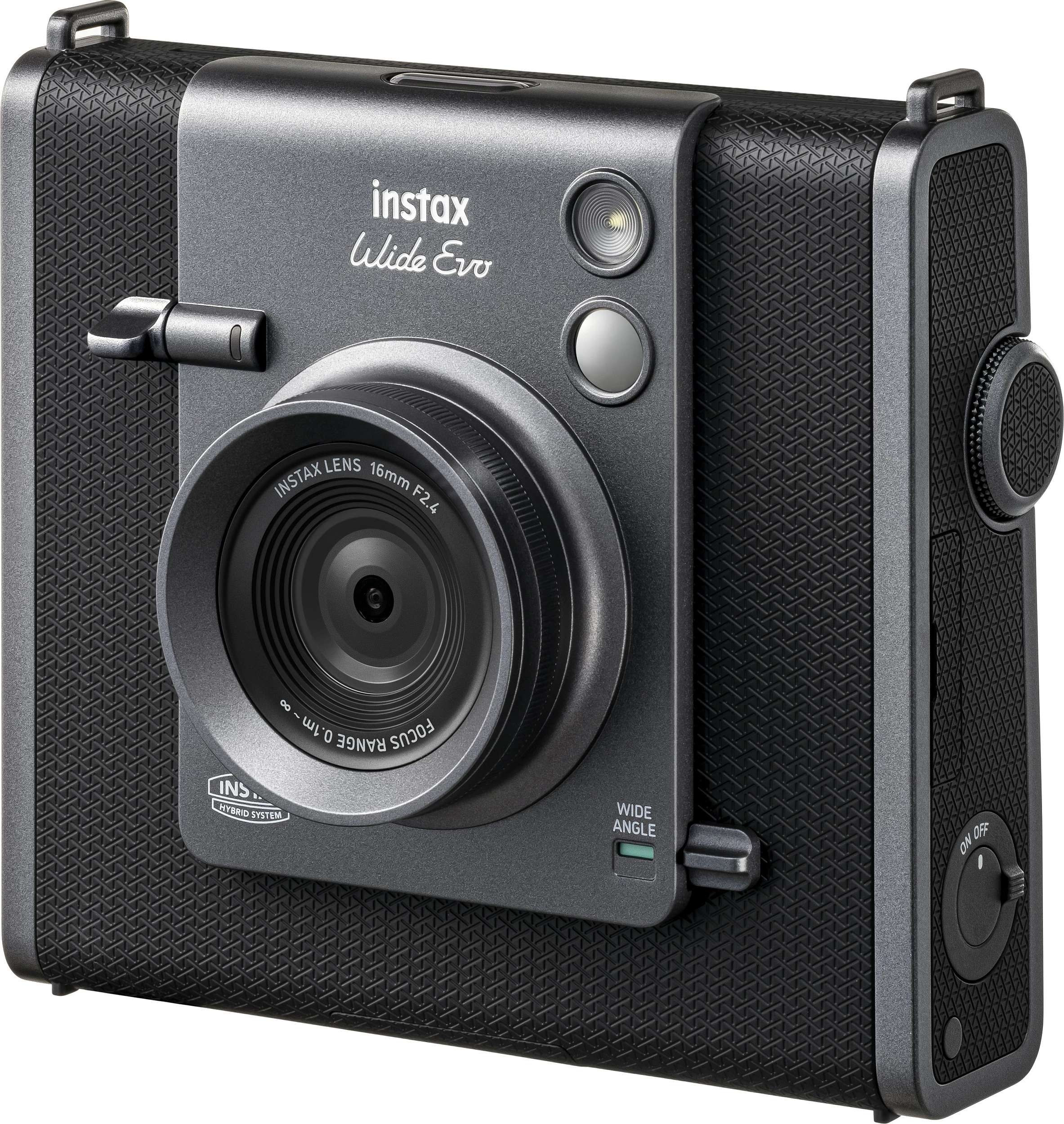 Kamerë instant hibride Fujifilm instax WIDE Evo, Bluetooth 5.1, bateri Li-Ion, e zezë