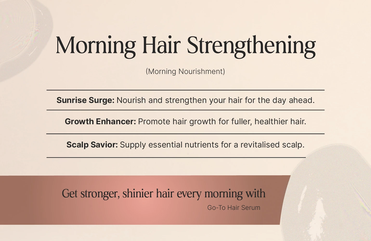 Serum për flokë Oteria Go-To Hair Serum, 50ml