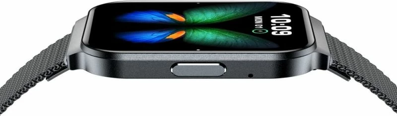 Smartwatch Gravity GT44-5, e zezë, set me rrip dhe byzylyk