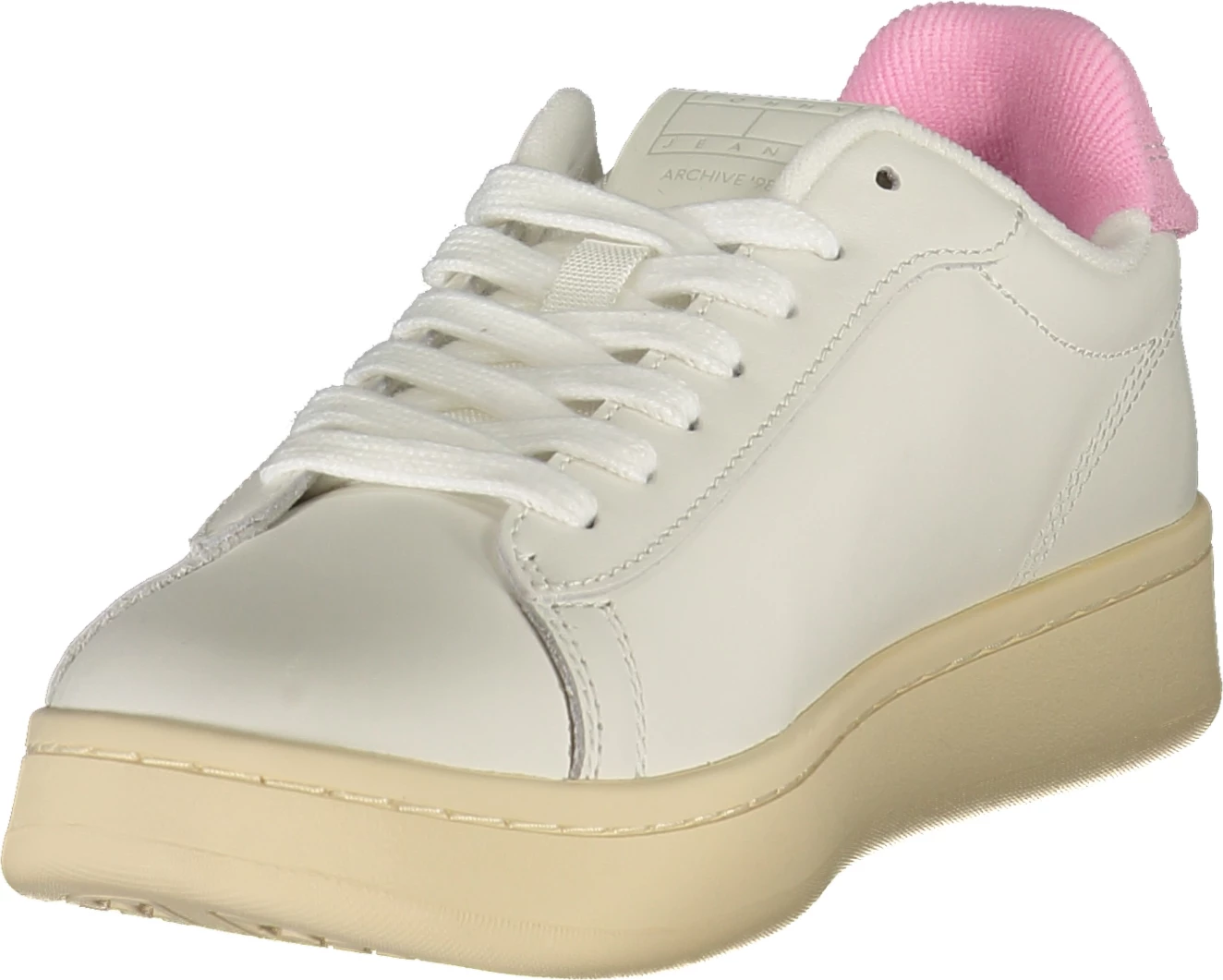 Atlete femra Tommy Hilfiger, të bardha me detaje rozë