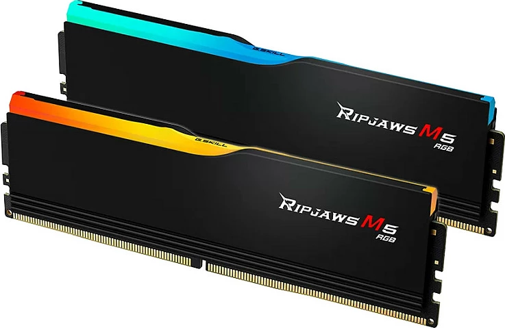 RAM Memorje G.Skill Ripjaws M5 RGB 32GB (2x16GB) DDR5-6000, Intel XMP, e zezë