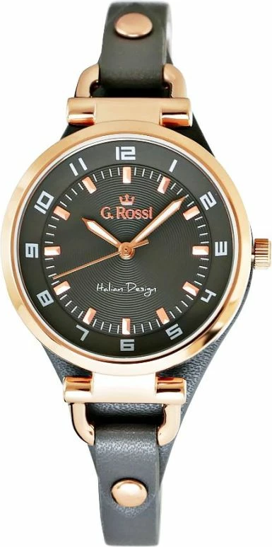 Orë dore për femra G.Rossi, rozë e artë me rrip gri