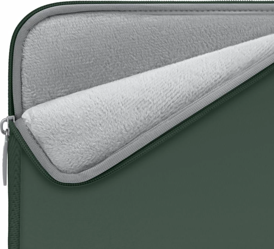 Çantë laptopi Tech-Protect NeoSlim 15-16 inç, me mini çantë, e gjelbër